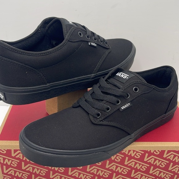 Vans WMNS Black Canvas Sneakers Atwood (Canvas) Black/Black
VN000TUY186 - Picture 12 of 16